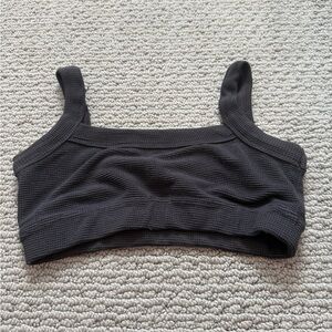 Jo And Jax waffle knit Dance Bra Top YL